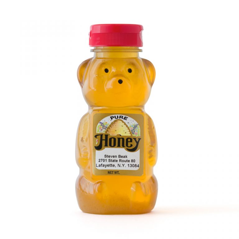 Cute Bear Honey Bottle for Kids