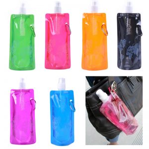 Promotional Collapsible Plastic Folding Water Bottle Promotional Collapsible Plastic Folding Water Bottle