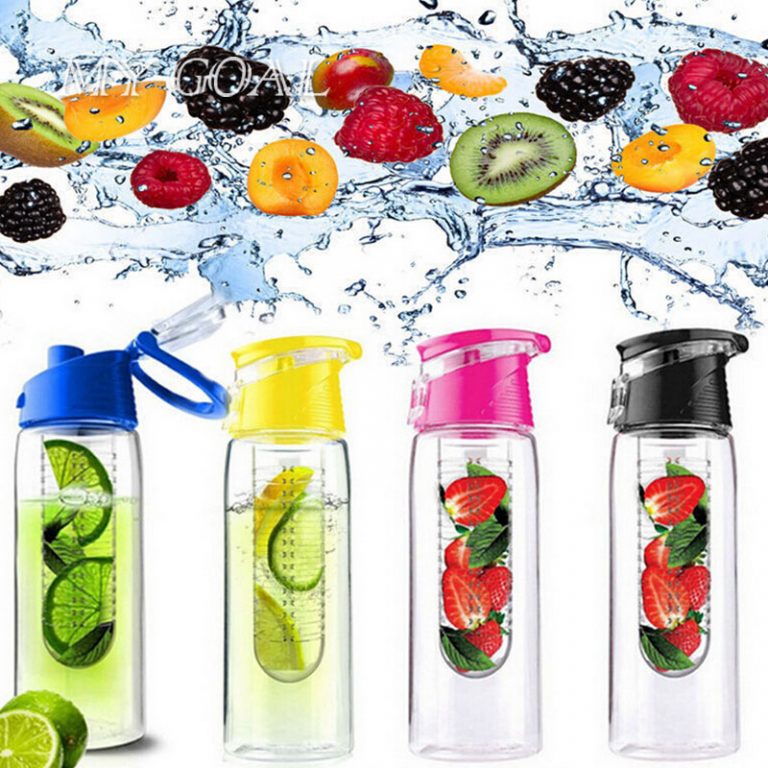 Fruit Infuser Plastic Water Bottle