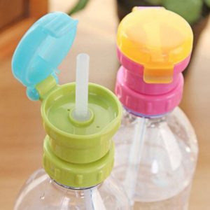 water straw plastic bottle cap water straw plastic bottle cap