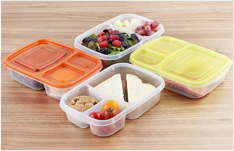 PP Plastic 3 Compartments Food Container PP-Plastic-3-Compartments-Food-Container
