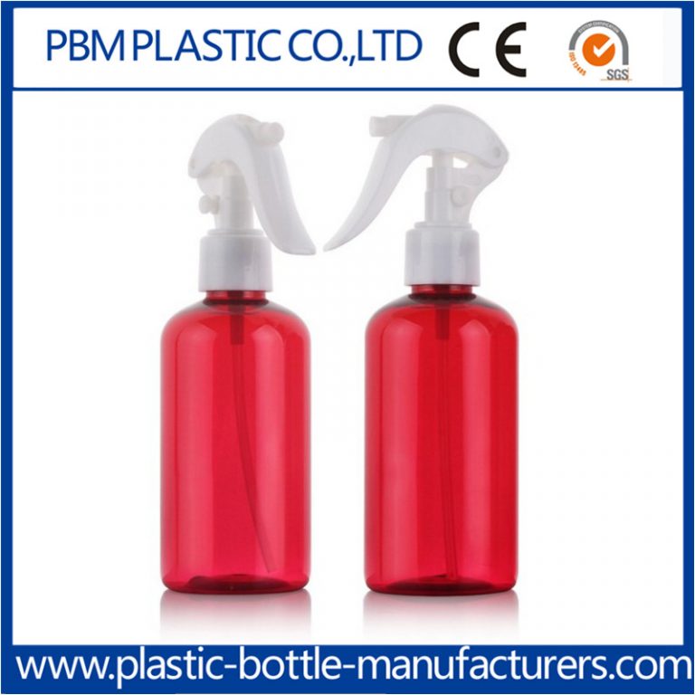 220ML PET Transparent Cosmetics Spray Pump Cap Bottle Safety-1