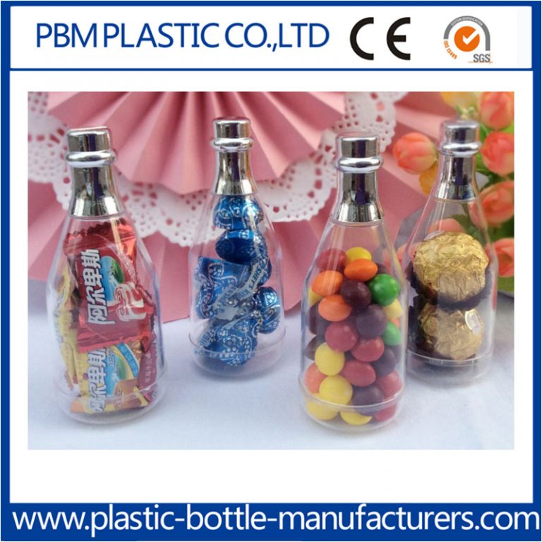 European Creative Champagne Candy Plastic Bottle